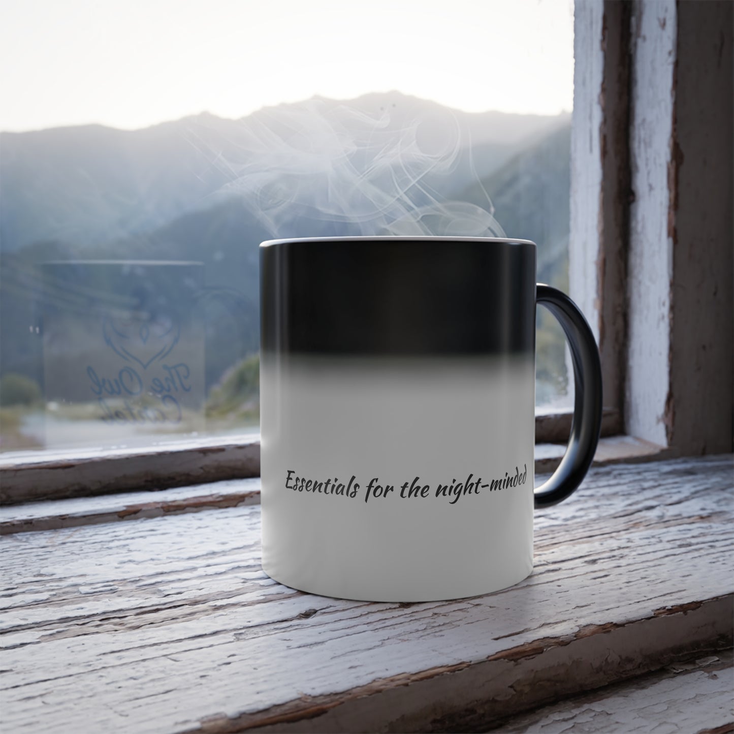 Color Morphing Mug - Inspirational Gift for Night-minded Souls, Unique Coffee Cup