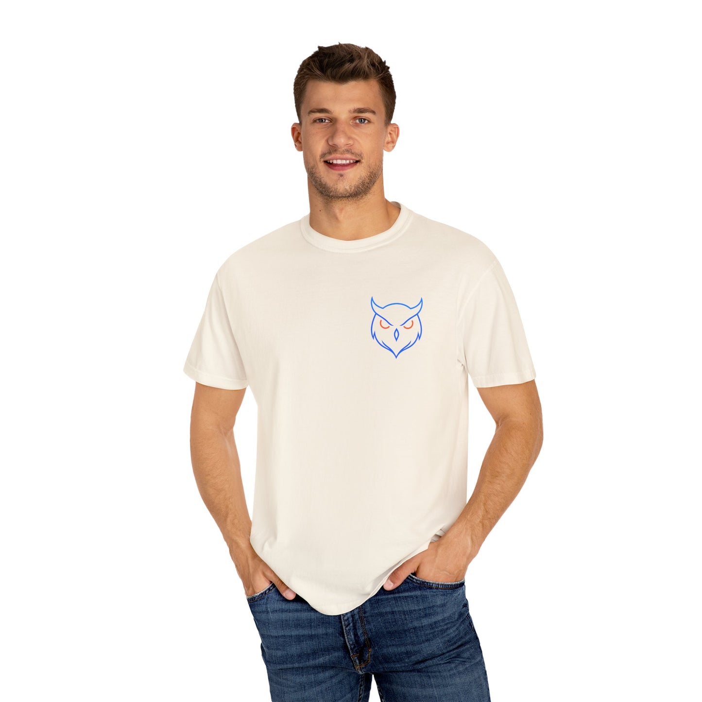 The Owl Cartel Unisex Garment-Dyed Casual T-Shirt Style
