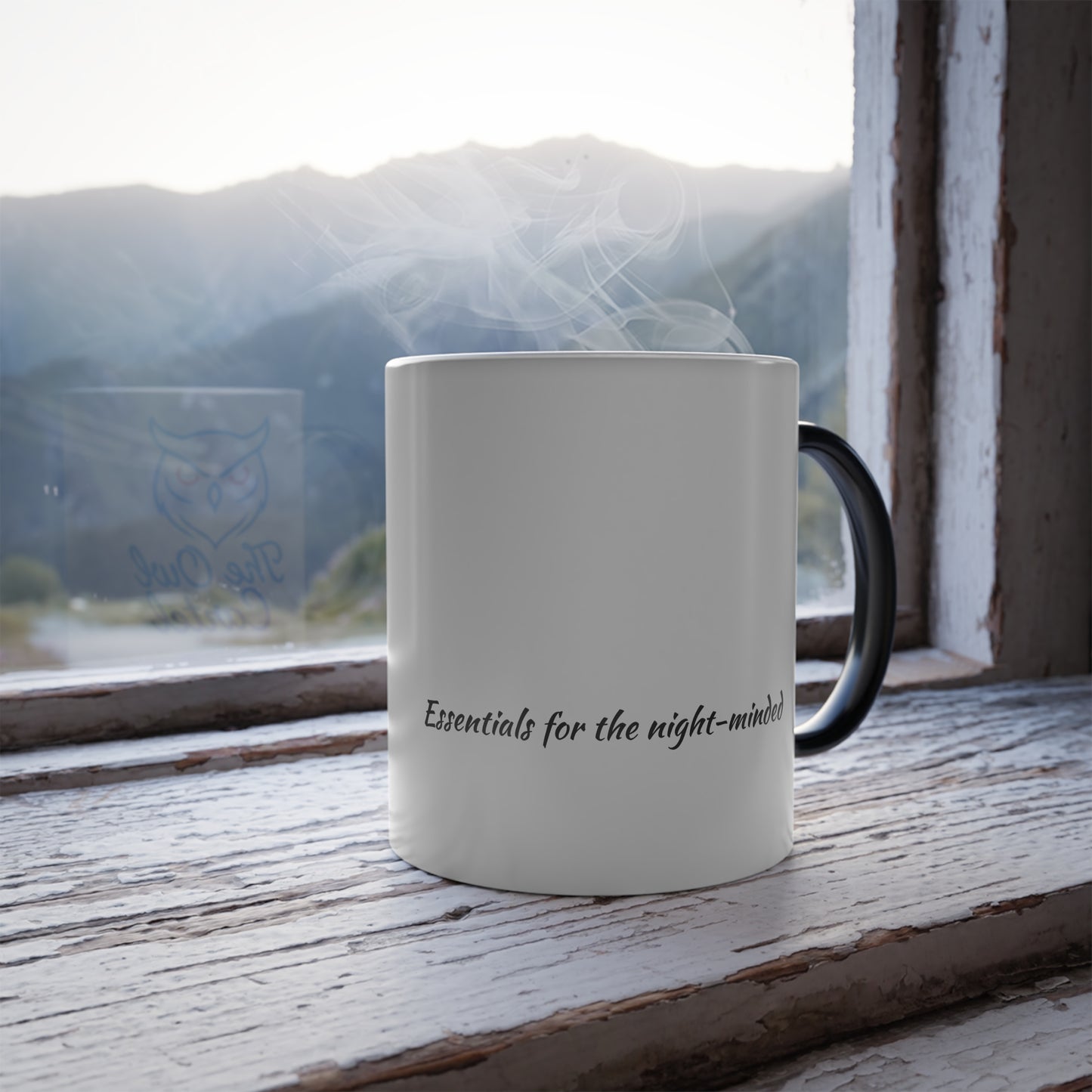 Color Morphing Mug - Inspirational Gift for Night-minded Souls, Unique Coffee Cup