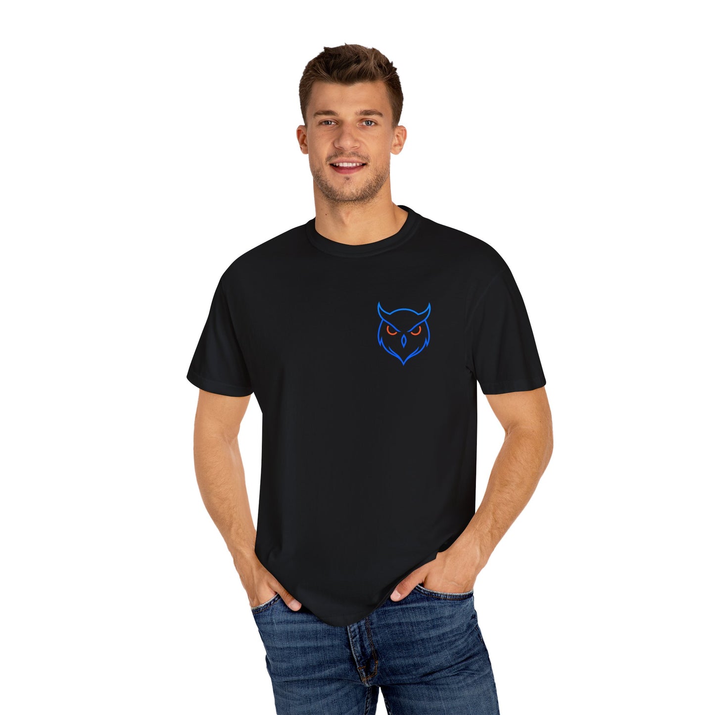 The Owl Cartel Unisex Garment-Dyed Casual T-Shirt Style