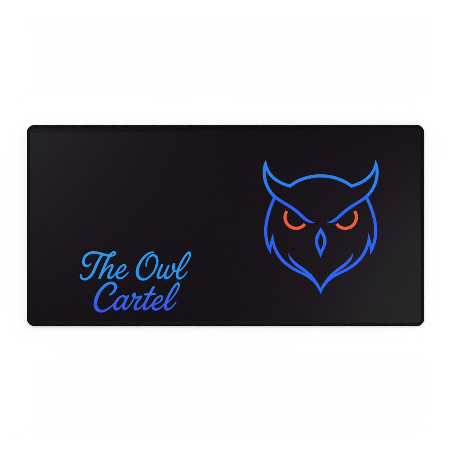 Owl Cartel Desk Mat - Stylish Office Decor, Gamer Accessories, Modern Desk Pad, Custom Mouse Pad, Unique Gift Idea