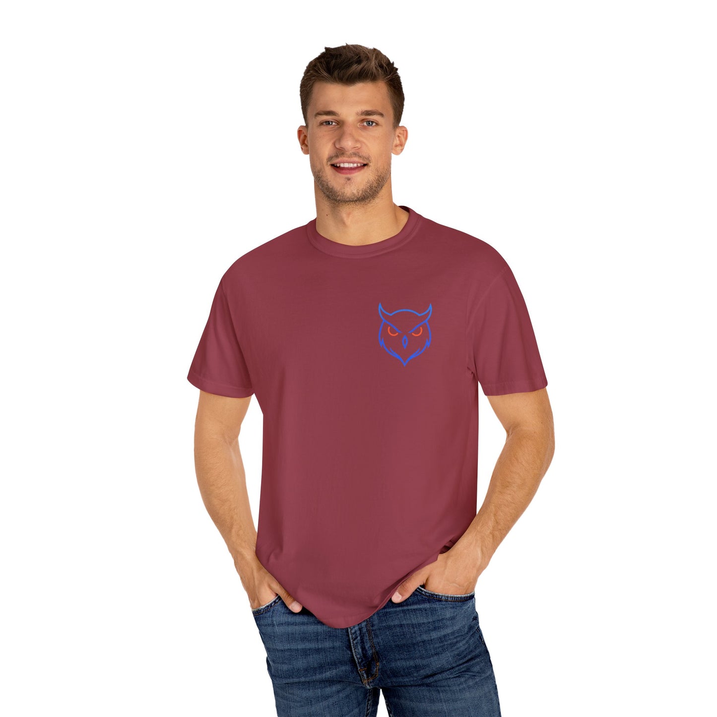 The Owl Cartel Unisex Garment-Dyed Casual T-Shirt Style